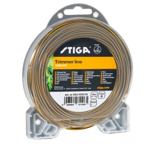 ŻYŁKA STIGA TIGER OKRĄGŁA 2,4MM 15M BLISTER ORYGIN