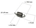 SPRĘŻYNA SPRZĘGŁA DO PILARKI STIHL 0000 997 5600 1