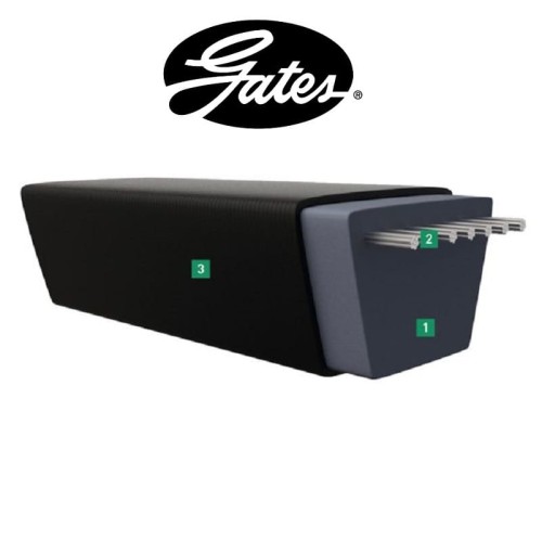 PASEK KLINOWY GATES NAPĘDOWY 17x1280 Li KOSIARKA
