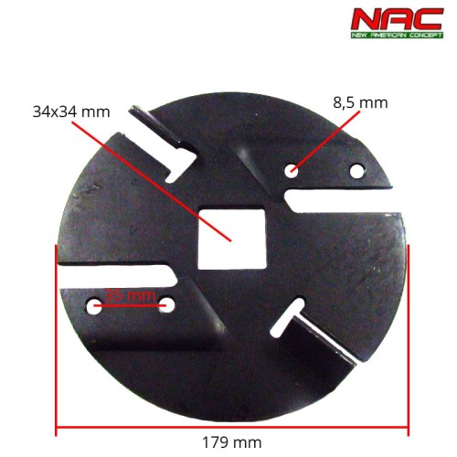 TARCZA MOCOWANIA NOŻY NAC GY6000 SHE250B-BAG-LD