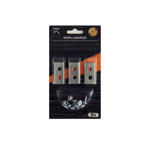 NÓŻ 9 SZT DO WORX WR105SI WR110MI M800 S500i S