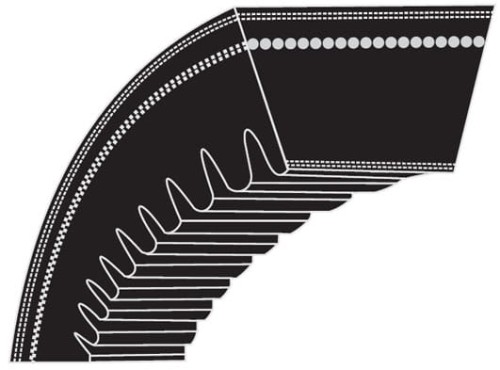 PASEK NAPĘDU NOŻY / JAZDY DO STIGA 1134-9066-01