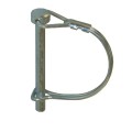 ZAWLECZKA ZABEZPIECZAJĄCA RURKOWA STALOWA OCYNKOWANA 8 MM X 60 MM