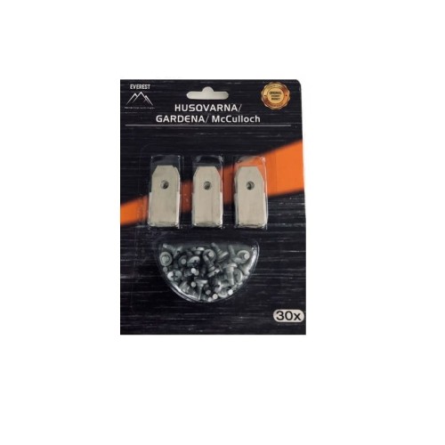 NÓŻ 30 SZT. DO HUSQVARNA 260ACX 265ACX 305 308 310 AUTOMOWER 535138801