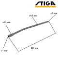 WĘŻYK PALIWA DO STIGA GGP RSC RSCT RS 100 BLUE OHV 118550716/0 220mm ORYGIN
