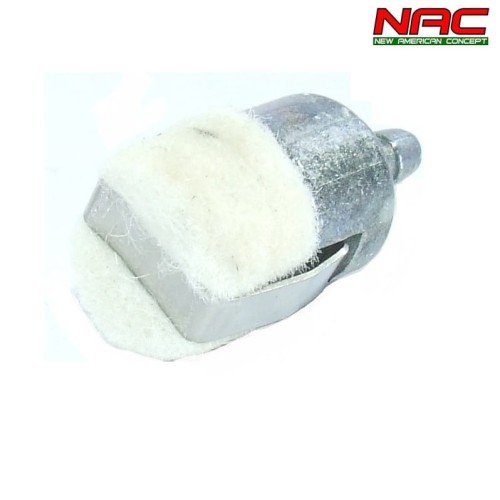 FILTR PALIWA METALOWY CIĘŻKI Z FILCEM DO KOSY PILARKI NAC ORYGINAŁ