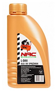 OLEJ DO SPRĘŻAREK KOMPRESORÓW POWIETRZA LDAA-100 0,6L NAC ORYGINAŁ