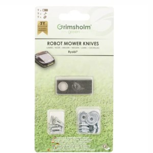 NOŻE DO ROBOTA KOSZĄCEGO 9 SZTUK DŁUGOŚĆ 37 MM DO RYOBI ROBOYAGI