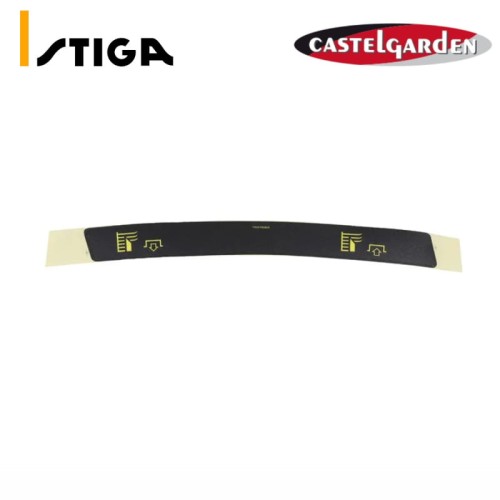 NAKLEJKA WŁ NOŻY CASTELGARDEN TC 17 5/102 H STIGA ESTATE ROYAL ORYGINAŁ