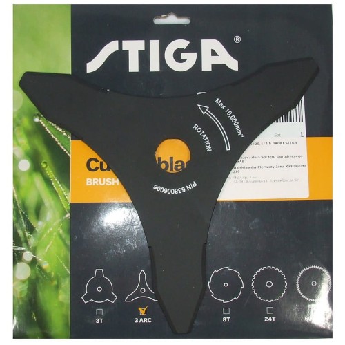 TARCZA TNĄCA STIGA TYP 3T ŚR. 25,4mm SZ. 255 GR.2,5mm ORYGINAŁ 1911-9263-01