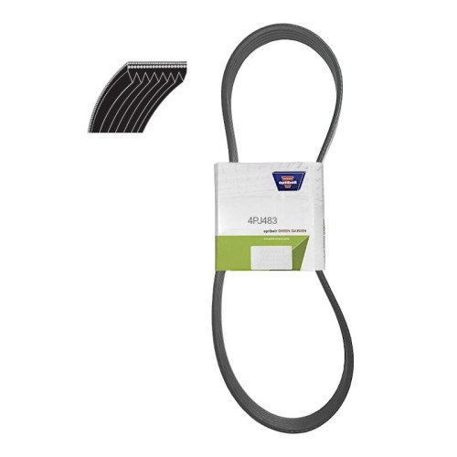 PASEK NAPĘDOWY ROWKOWY 4PJ483 OPTIBELT DŁ. 483 SZ. 9,36 mm PRALKA FRANIA