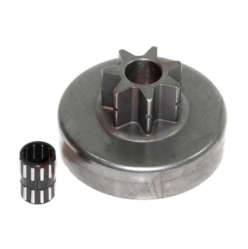 BĘBEN SPRZĘGŁA 3/8' ZĘBATKA STAŁA I ŁOŻYSKO STIHL 038 MS380 381 11196402000