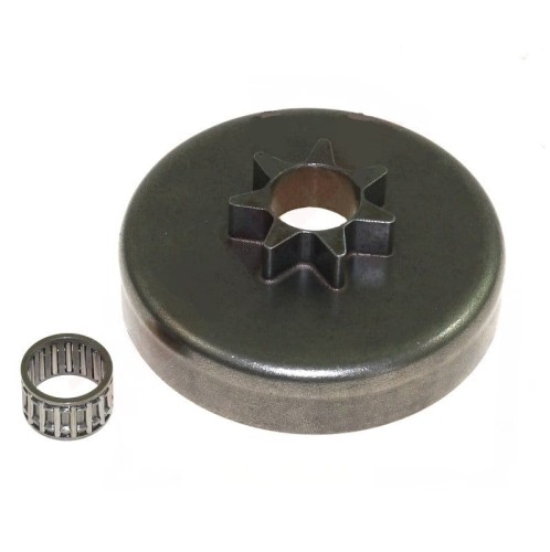 BĘBEN SPRZĘGŁA 3/8" ZĘBATKA STAŁA + ŁOŻYSKO DO HOMELITE 450 550 8800 SP5120