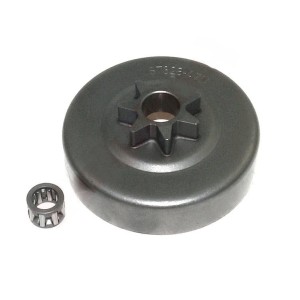 BĘBEN SPRZĘGŁA 3/8' ZĘBATKA STAŁA + ŁOŻYSKO STIHL 064 066 MS 650 660