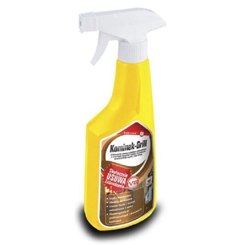 PŁYN DO MYCIA KOMINKA GRILLA ROŻNA PIEKARNIKA 0,5L