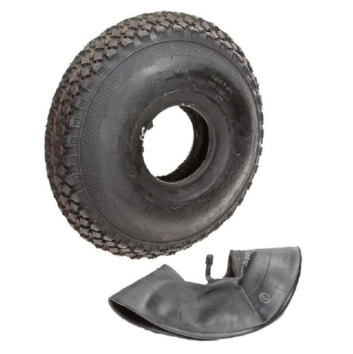 OPONA + DĘTKA HF-210 4.00-4 ZAWÓR ZAGIĘTY TR87