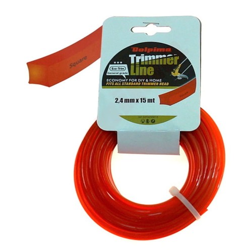 ŻYŁKA 2,4MM 15M ECO-TRIM SQUARE OSTRY RANT