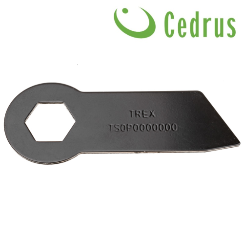 NÓŻ 10,2cm DO WERTYKULATORA CEDRUS CEDWR01 Bronto B-Vert G40 Ruris RXH999