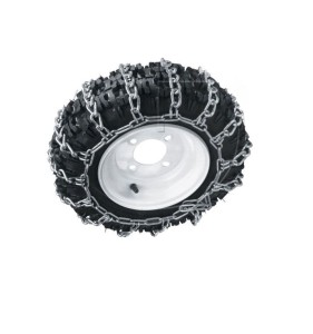 ŁAŃCUCHY ŚNIEGOWE KOMPLET 2 SZT 18x8.50-8 DO KOSIARKI TRAKTORKA PRZECZEPKI