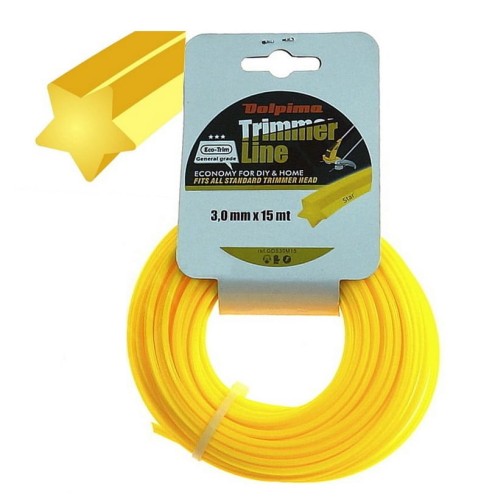 ŻYŁKA 3MM 15M GWIAZDKA OSTRA ECO-TRIM