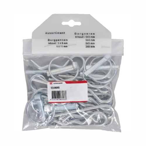ZESTAW ZAWLECZEK SKŁADANYCH SPRĘŻYNOWYCH 3-11 MM