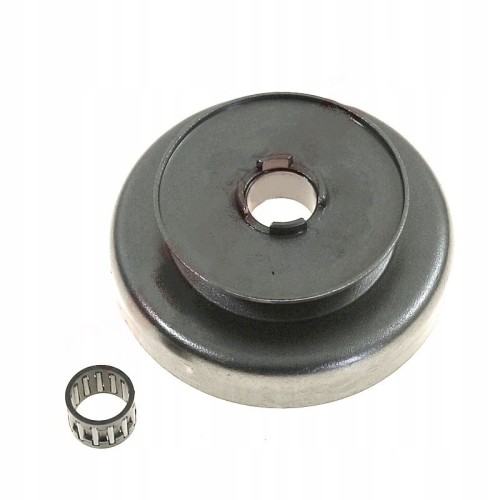 BĘBEN SPRZĘGŁA 3/8 ZĘBATKA 7 ZĘBÓW +ŁOŻYSKO HUSQVARNA JONSERED 5018315-04