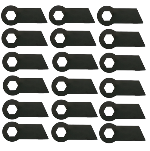 NÓŻ 9,35CM NOŻE 18 SZTUK DO WERTYKULATORA HECHT 5654 565400071 NOŻYKI KPL.