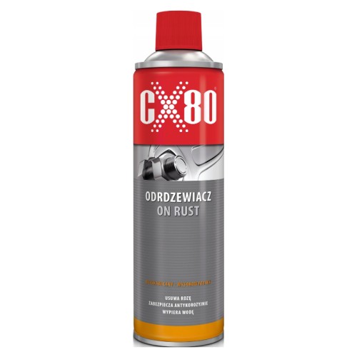 CX-80 ODRDZEWIACZ ON RUST WYSOKOWYDAJNY ZABEZPIECZA ANTYKOROZYJNIE 500 ML