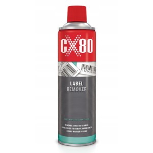 CX-80 PREPARAT DO USUWANIA NAKLEJEK LABEL REMOVER CZYSZCZENIE 500 ML