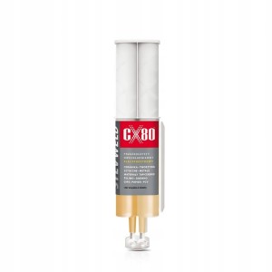 CX-80 SILV WELD DWUSKŁADNIKOWY KLEJ EPOKSYDOWY STRZYKAWKA 24 ML