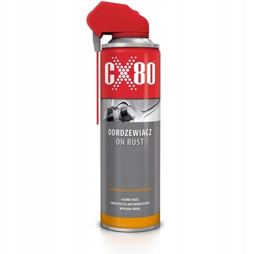CX-80 ON RUST ODRDZEWIACZ W SPRAYU Z APLIKATOREM DUO-SPRAY 500 ML