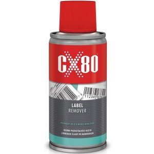 CX-80 PREPARAT DO USUWANIA NAKLEJEK LABEL REMOVER ROZPUSZCZA CZYŚCI 150 ML