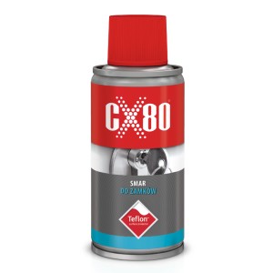 CX-80 SMAR DO ZAMKÓW DO CZYSZCZENIA ANTYKOROZYJNY TEFLON 150 ML
