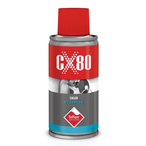 CX-80 SMAR DO ZAMKÓW DO CZYSZCZENIA ANTYKOROZYJNY TEFLON 150 ML