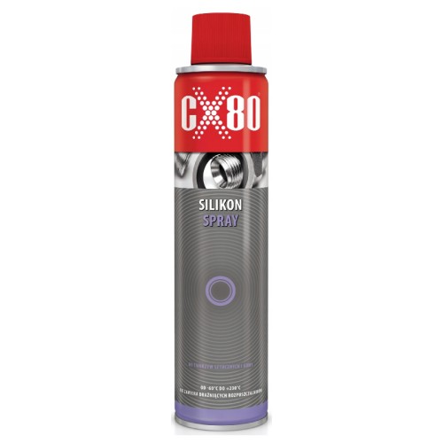 CX-80 SMAR SILIKONOWY DO TWORZYW SZTUCZNYCH I GUMY BEZBARWNY NSF 300 ML