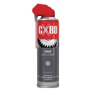 CX-80 SMAR GRAFITOWY PRZECIWZATARCIOWY DUO-SPRAY 500 ML