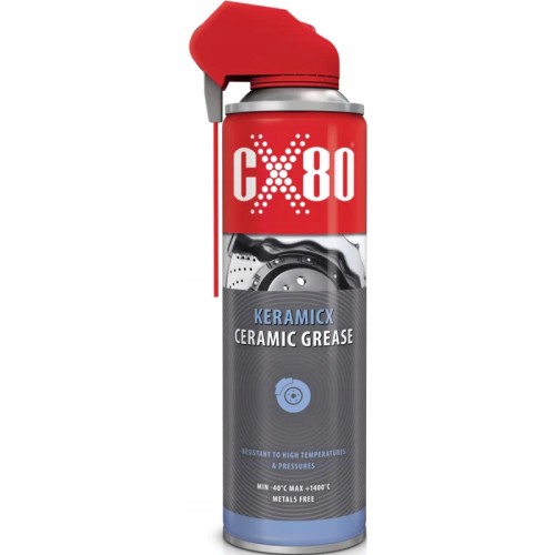 CX-80 KERAMICX SMAR CERAMICZNY DO ŚRUB I POŁĄCZEŃ DUO SPRAY 500 ML