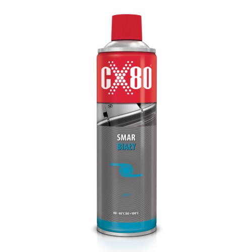 CX-80 SMAR BIAŁY ZWALCZA RDZĘ I KOROZJĘ AEROZOL 500 ML