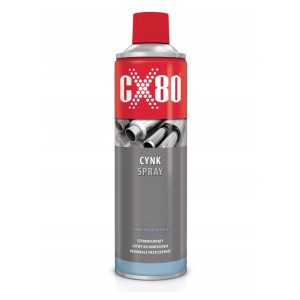 CX-80 SZYBKOSCHNĄCA POWŁOKA OCHRONNA CYNK SPRAY ANTYKOROZJA 500 ML