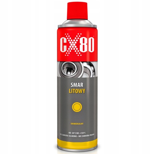 CX-80 UNIWERSALNY SMAR LITOWY WIELOZADANIOWY SKF EMCOR AEROZOL 500 ML
