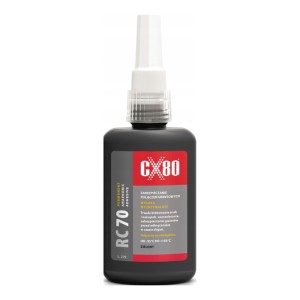 CX-80 KLEJ DO ŚRUB ANAEROBOWY RC70 ZIELONY USZCZELNIENIE DO GWINTÓW 50 ML