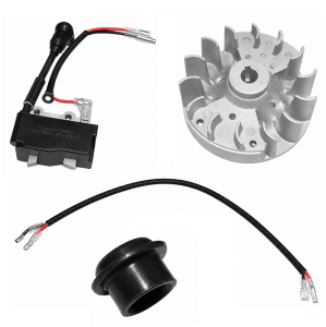 CEWKA ZAPŁONOWA +KOŁO MAGNESOWE STIGA SHP 60 SHJ 550 MOUNTFIELD MHJ 2424 OR