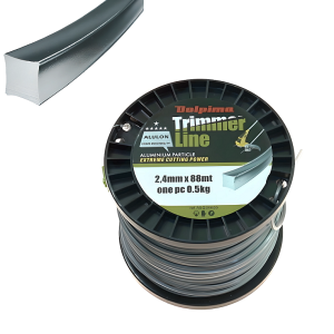 ŻYŁKA 2,4mm 88m 0,5kg KWADRAT ALULON SQUARE ALUMINIUM ELASTYCZNA WYTRZYMAŁA