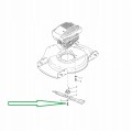 ŚRUBA PRAWY GWINT HONDA HF 2216 2220 80085-Y09-003