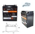 AKUMULATOR ŻELOWY 12V 14Ah DO HUSQVARNA ST 424 ST 430 TC138M 5324371-57