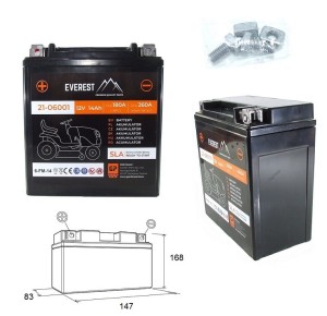 AKUMULATOR 12V 14Ah DO JONSERED LT 2316 2317 2318 2320 2323 CM CMA CMA2