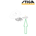 WKŁADKA MULCZUJĄCA DO STIGA COLLECTOR COMBI MULTIMOWER RAZER TURBO 47 48 53