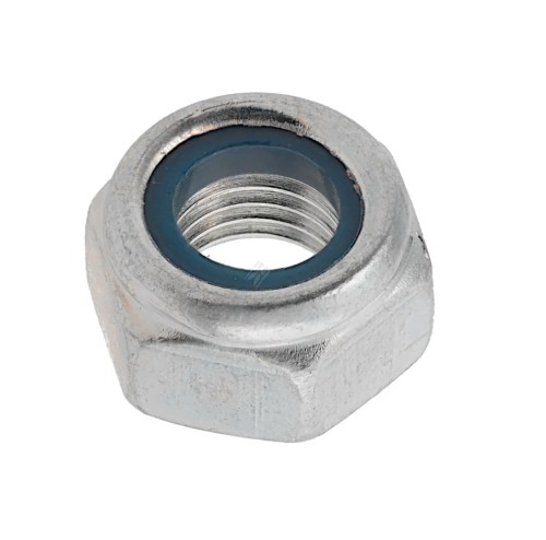 NAKRĘTKA CALOWA SAMOKONTRUJĄCA OCYNKOWANA 1/2" 20 UNF DIN 985 TEFLON
