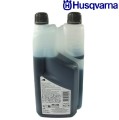 Olej Husqvarna Low Smoke+ do opryskiwaczy i silników 2T dozownik 40-140 ml