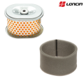 Filtr powietrza LONCIN 180100034-T040 LC168F-1 LC168F-2 35 mm z filtrem wstępnym